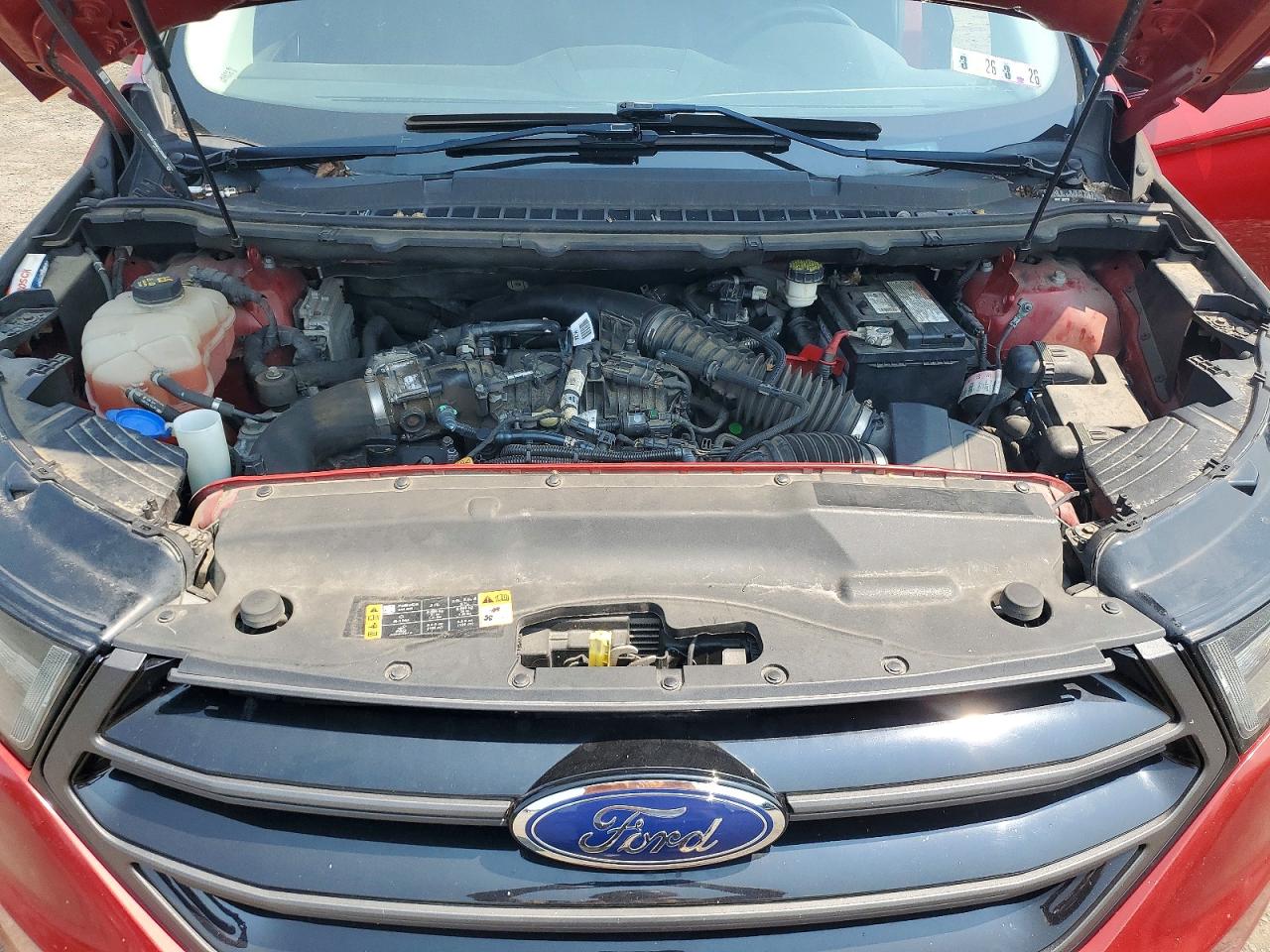 2015 Ford Edge Sport Red vin: 2FMTK4APXFBB55748