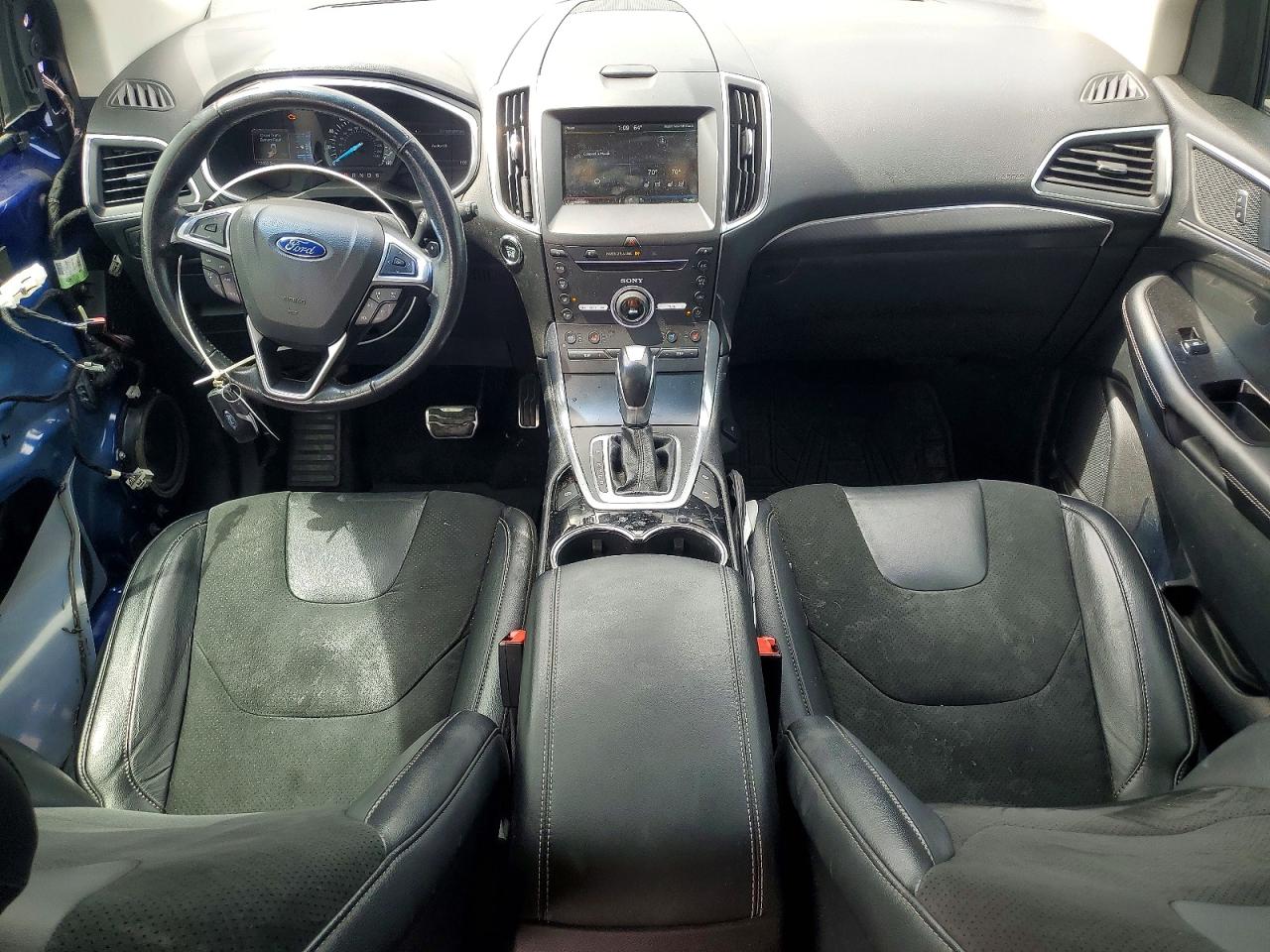 2015 Ford Edge Sport Blue vin: 2FMTK4APXFBB71352