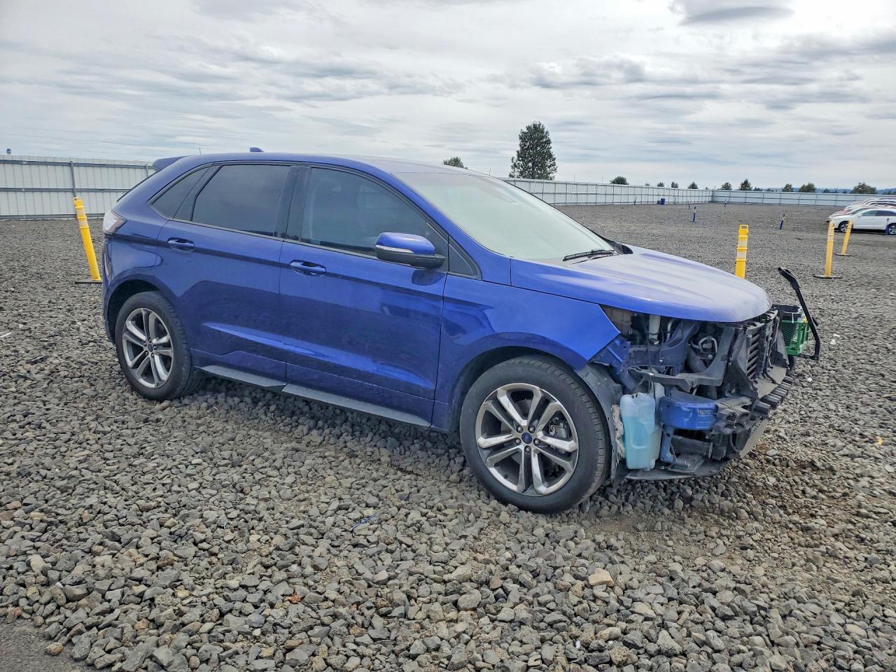 2015 Ford Edge Sport Blue vin: 2FMTK4APXFBB71352