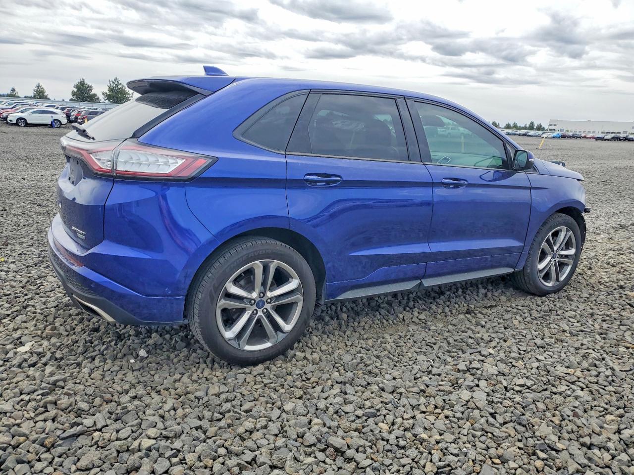 2015 Ford Edge Sport Blue vin: 2FMTK4APXFBB71352