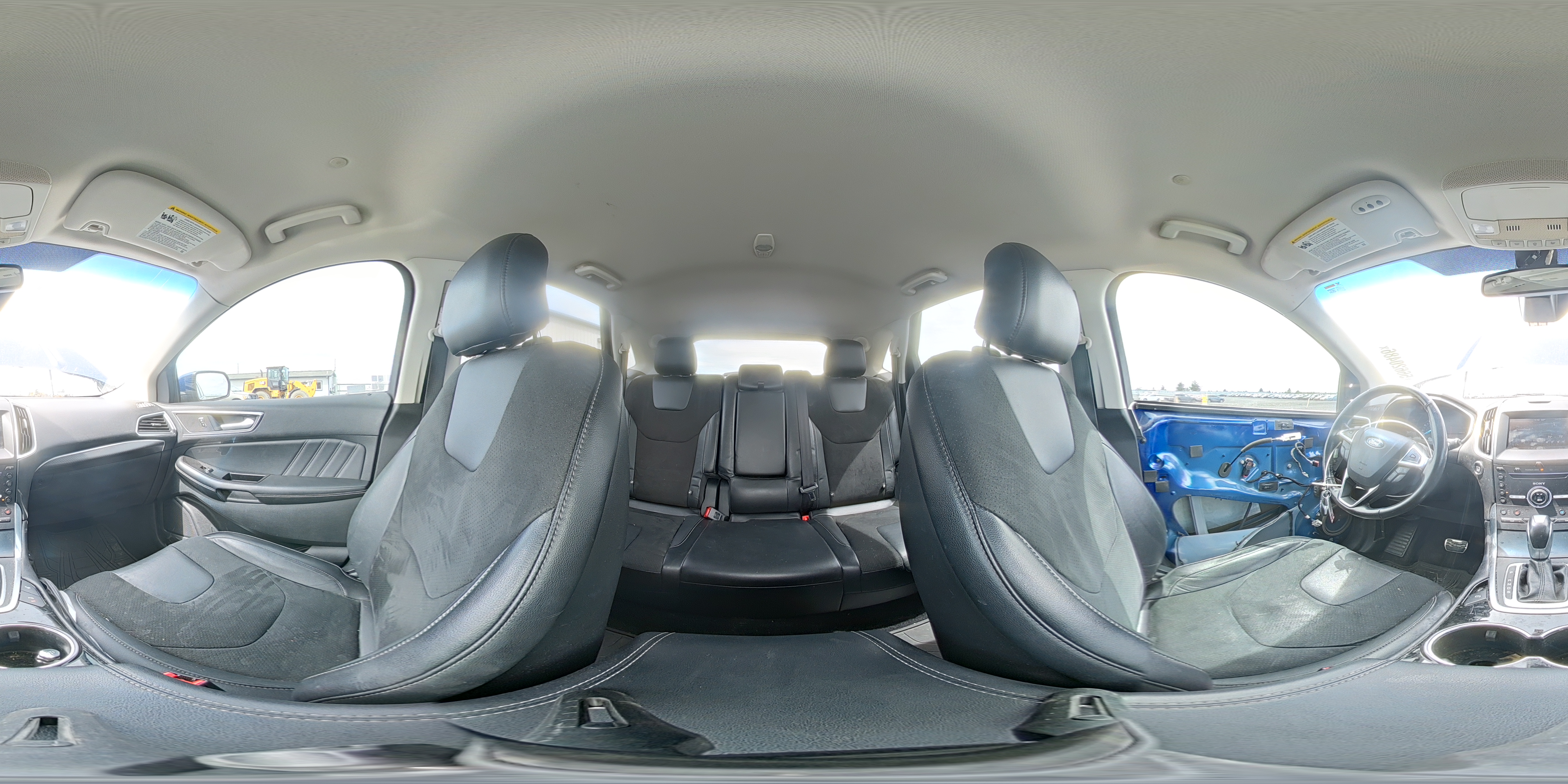 2015 Ford Edge Sport Blue vin: 2FMTK4APXFBB71352