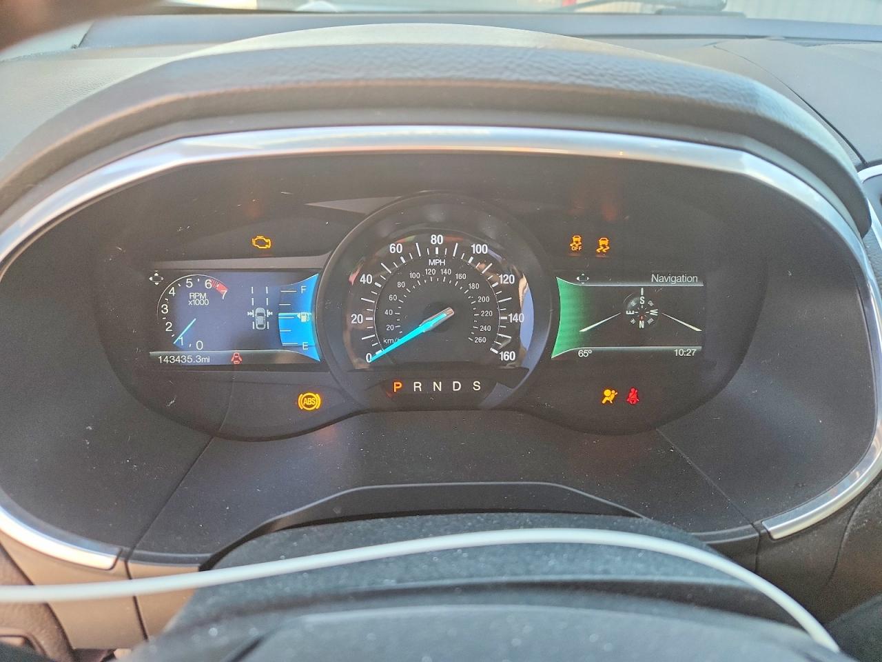 2015 Ford Edge Sport White vin: 2FMTK4APXFBC11168