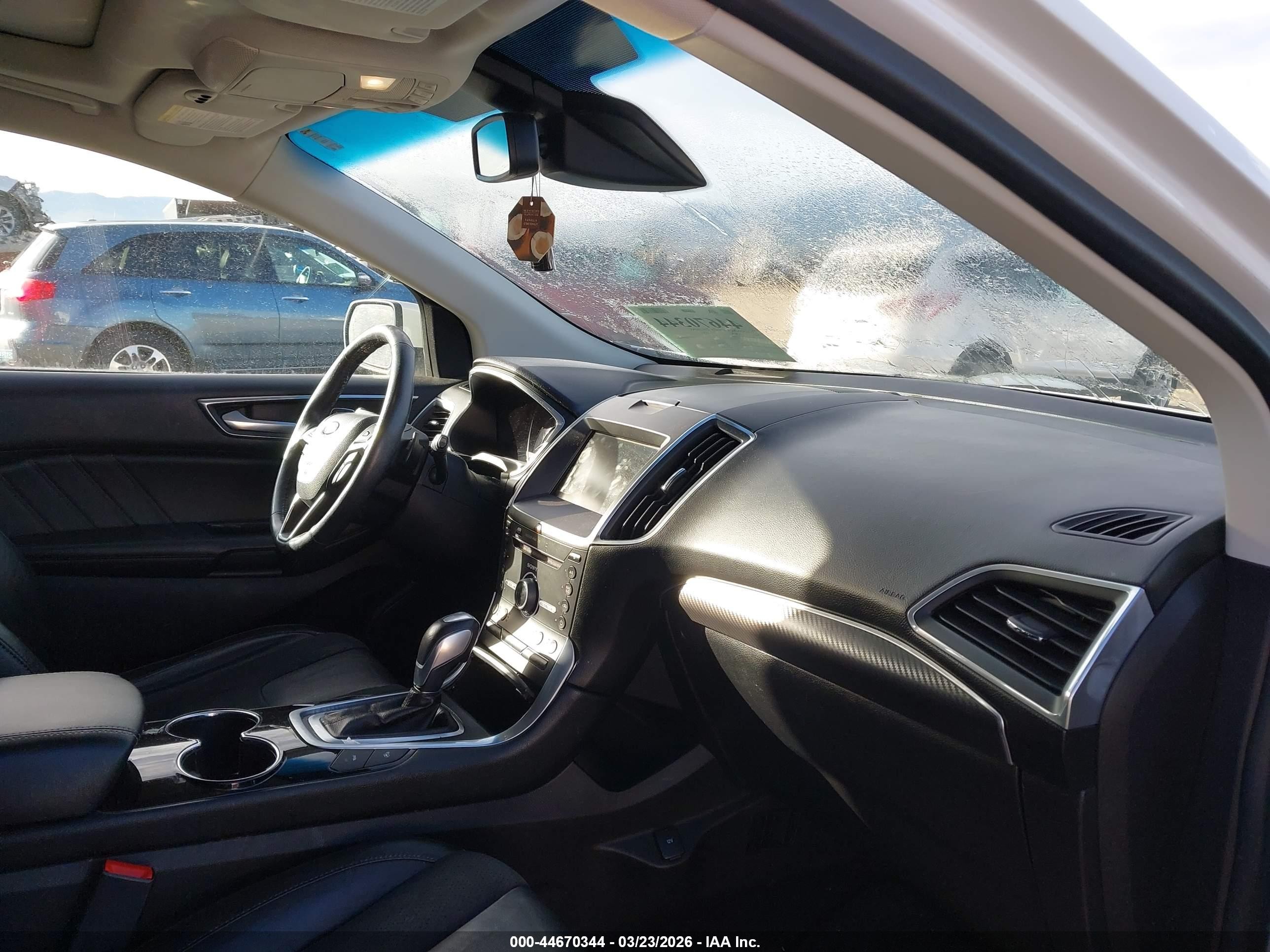 2015 Ford Edge Sport White vin: 2FMTK4APXFBC12868