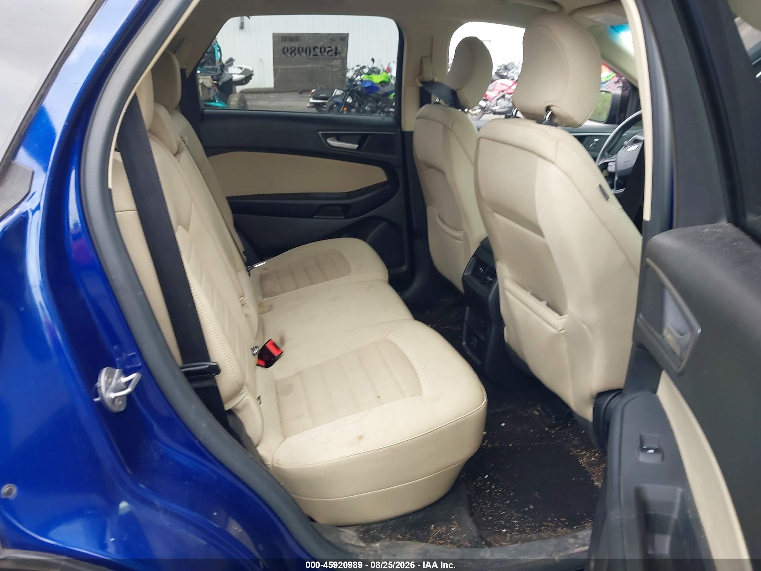 2015 Ford Edge Se Purple vin: 2FMTK4G82FBB39673