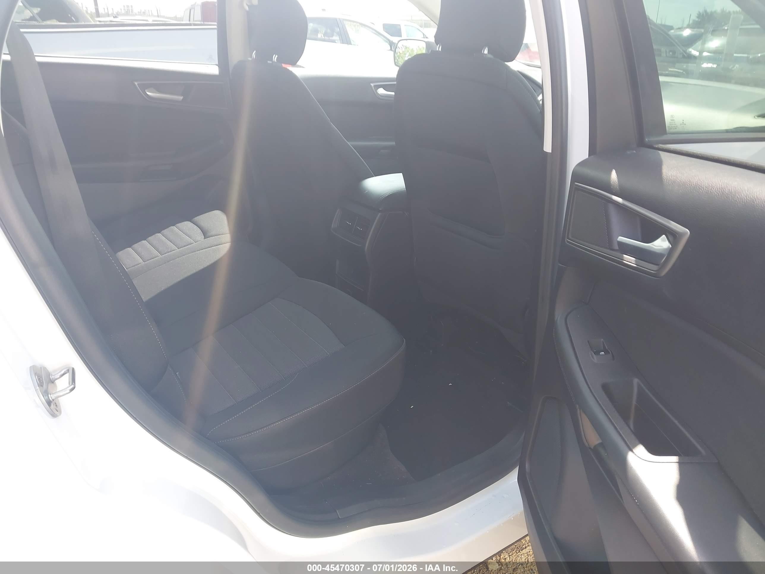 2015 Ford Edge Se White vin: 2FMTK4G82FBB73662