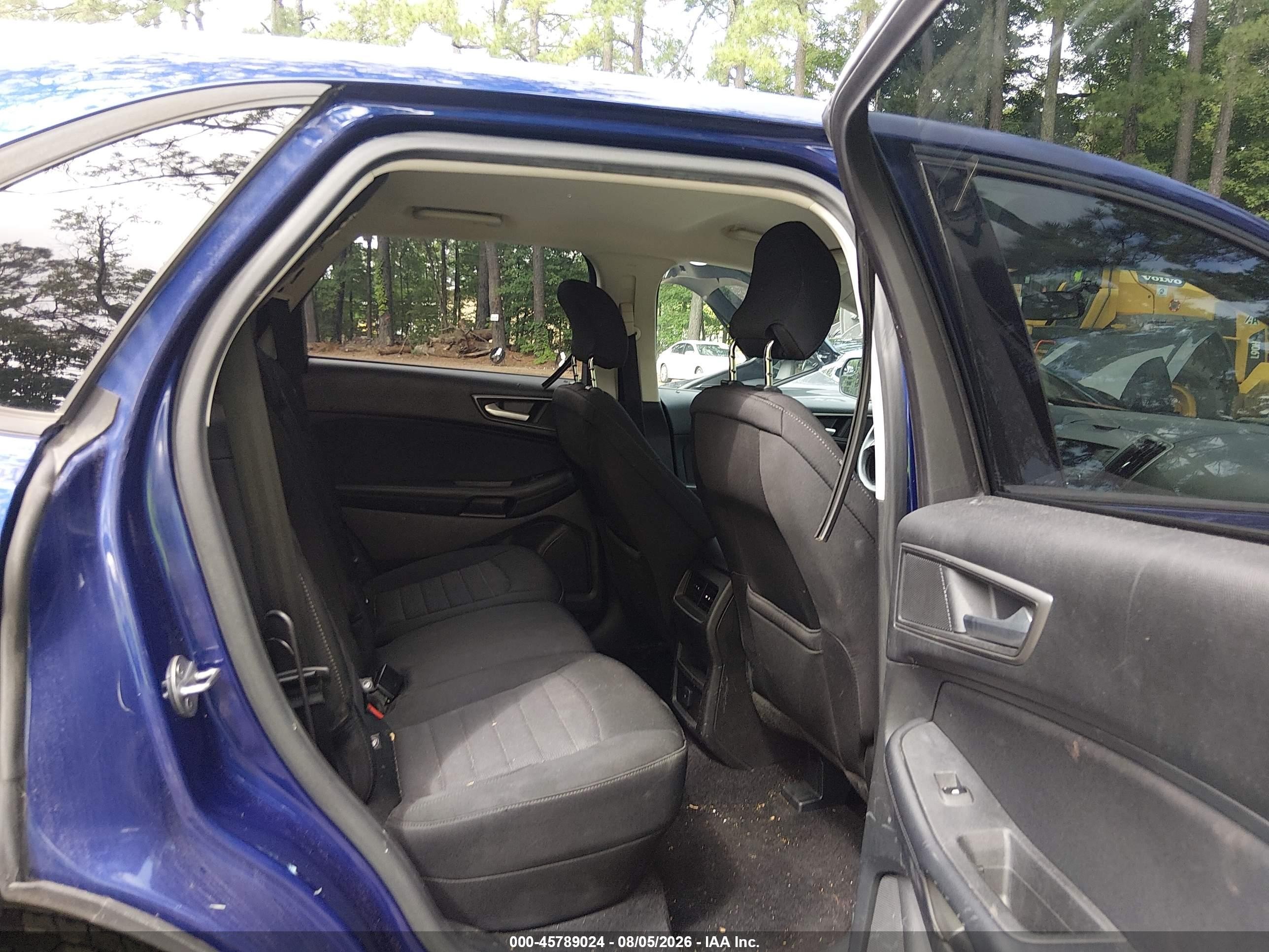 2015 Ford Edge Se Blue vin: 2FMTK4G82FBC18776