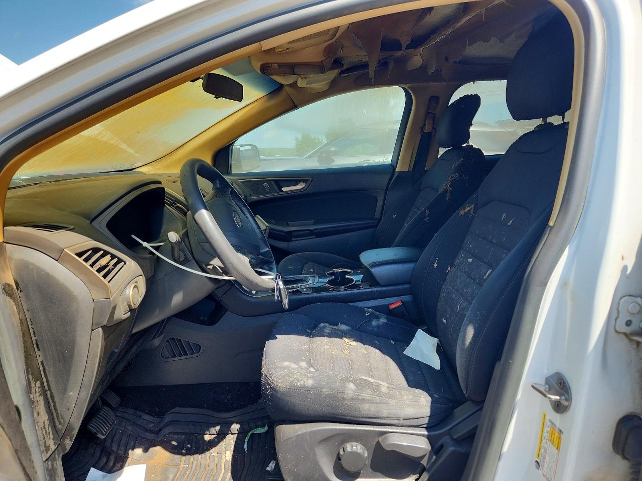 2015 Ford Edge Se Белый vin: 2FMTK4G83FBB39584