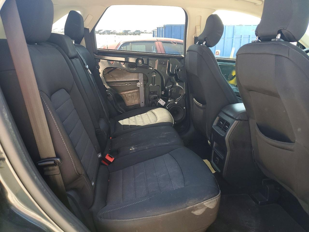 2015 Ford Edge Se Gray vin: 2FMTK4G86FBB76015