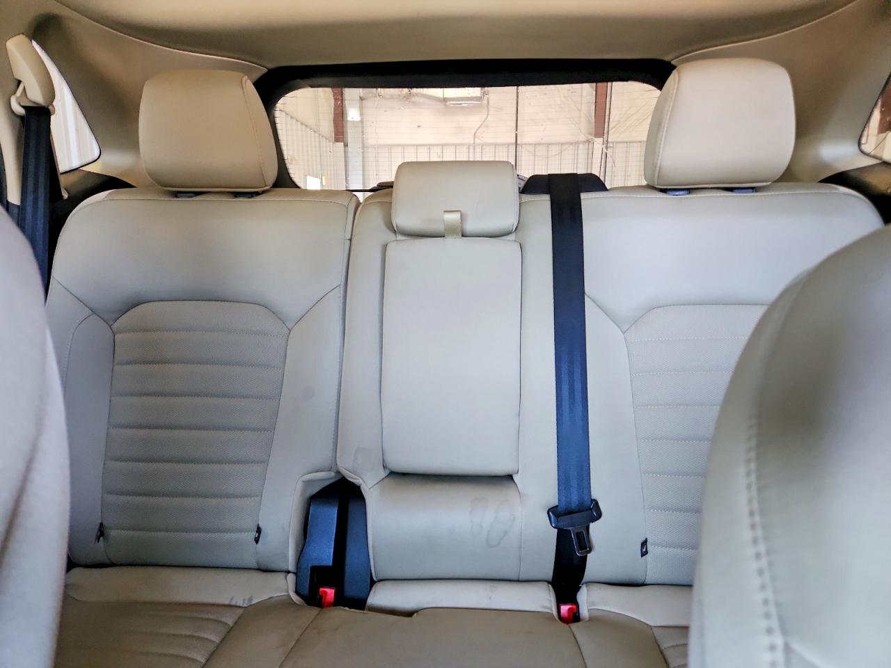 2015 Ford Edge Se White vin: 2FMTK4G88FBB39452