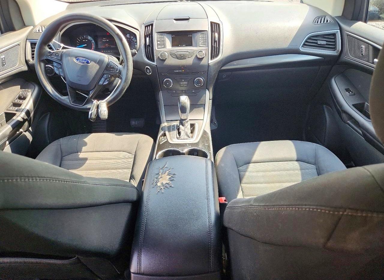 2015 Ford Edge Se Gray vin: 2FMTK4G88FBB90093
