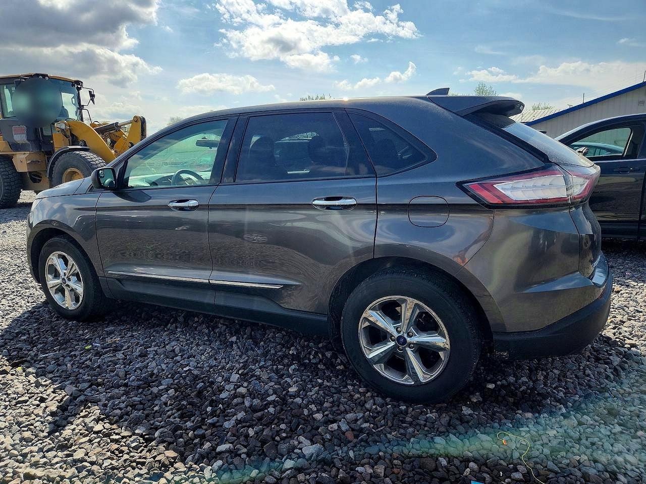 2015 Ford Edge Se Gray vin: 2FMTK4G88FBB90093