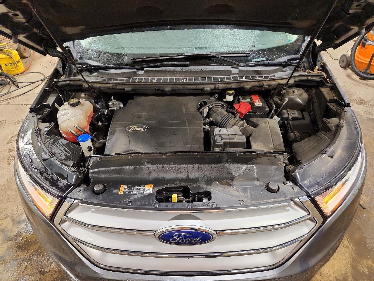 2015 Ford Edge Se Gray vin: 2FMTK4G8XFBC21702