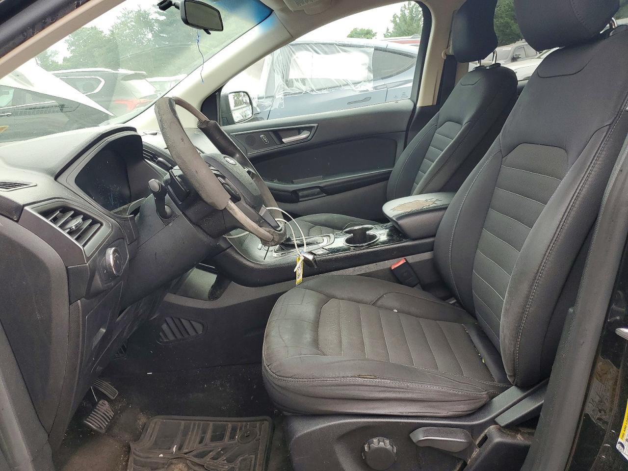 2015 Ford Edge Se Black vin: 2FMTK4G90FBB43567