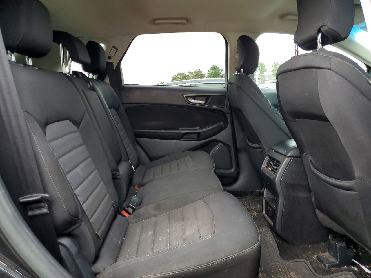 2015 Ford Edge Se Black vin: 2FMTK4G90FBB43567