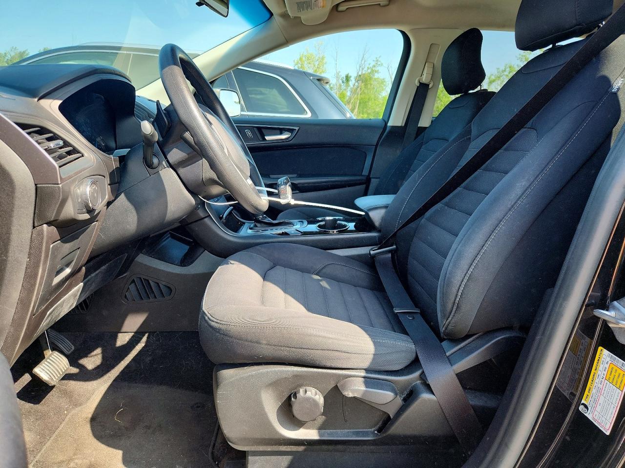 2015 Ford Edge Se Black vin: 2FMTK4G91FBB44081