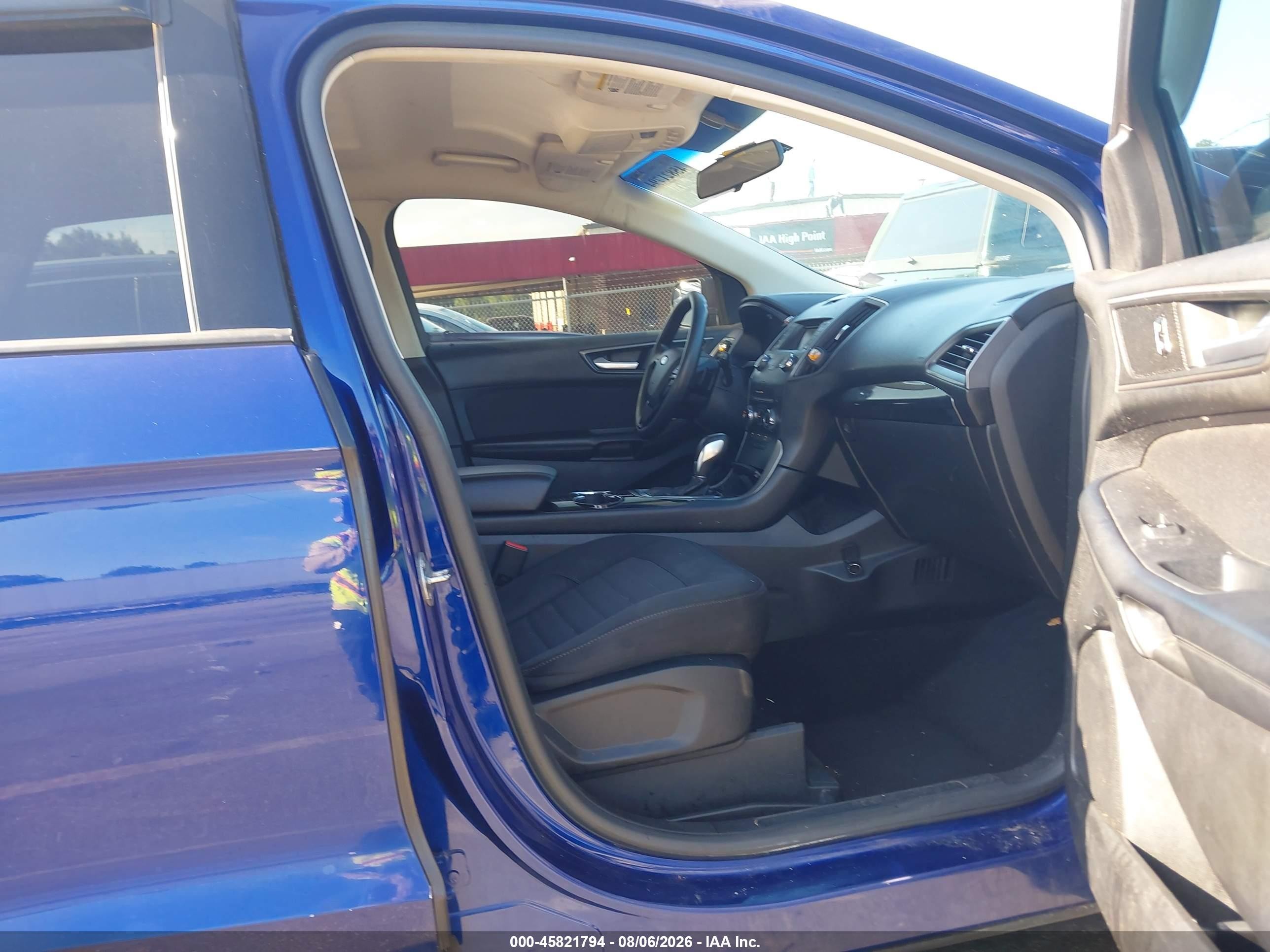 2015 Ford Edge Se Blue vin: 2FMTK4G91FBC27414