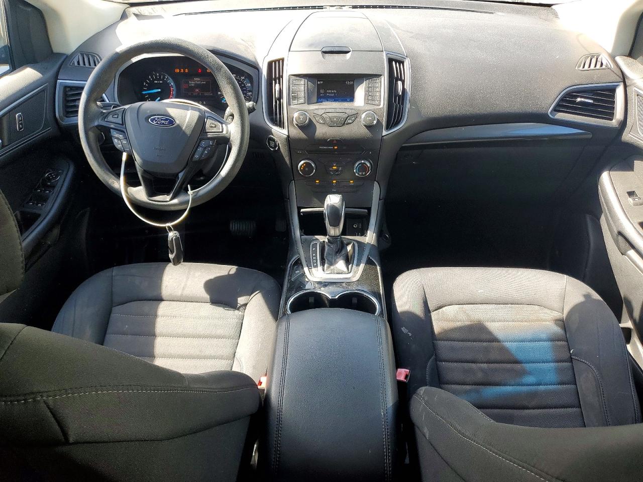 2015 Ford Edge Se Black vin: 2FMTK4G92FBB71192