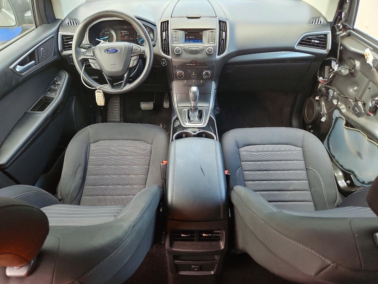 2015 Ford Edge Se Gray vin: 2FMTK4G93FBC39712