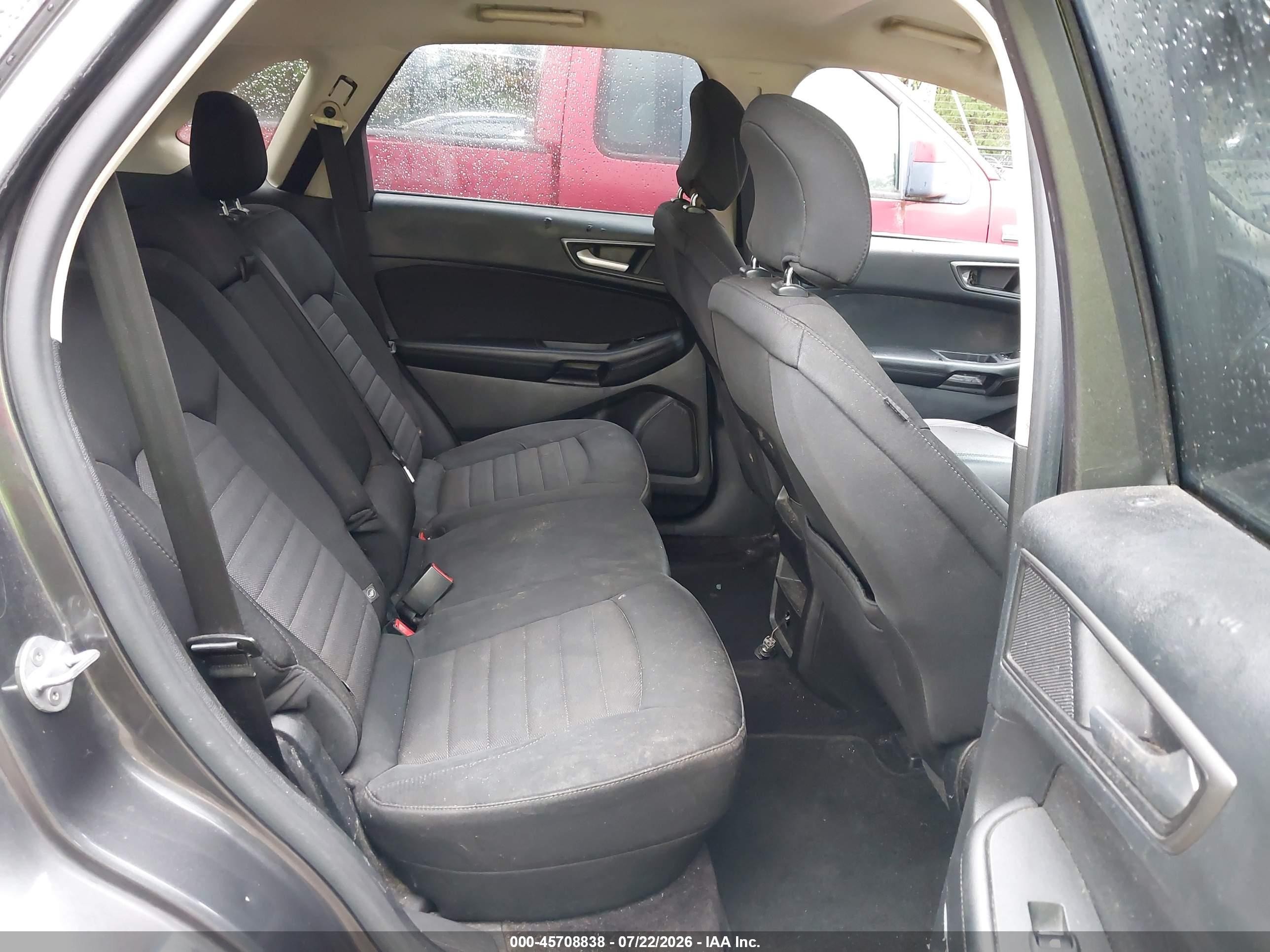 2015 Ford Edge Se Gray vin: 2FMTK4G94FBB79777