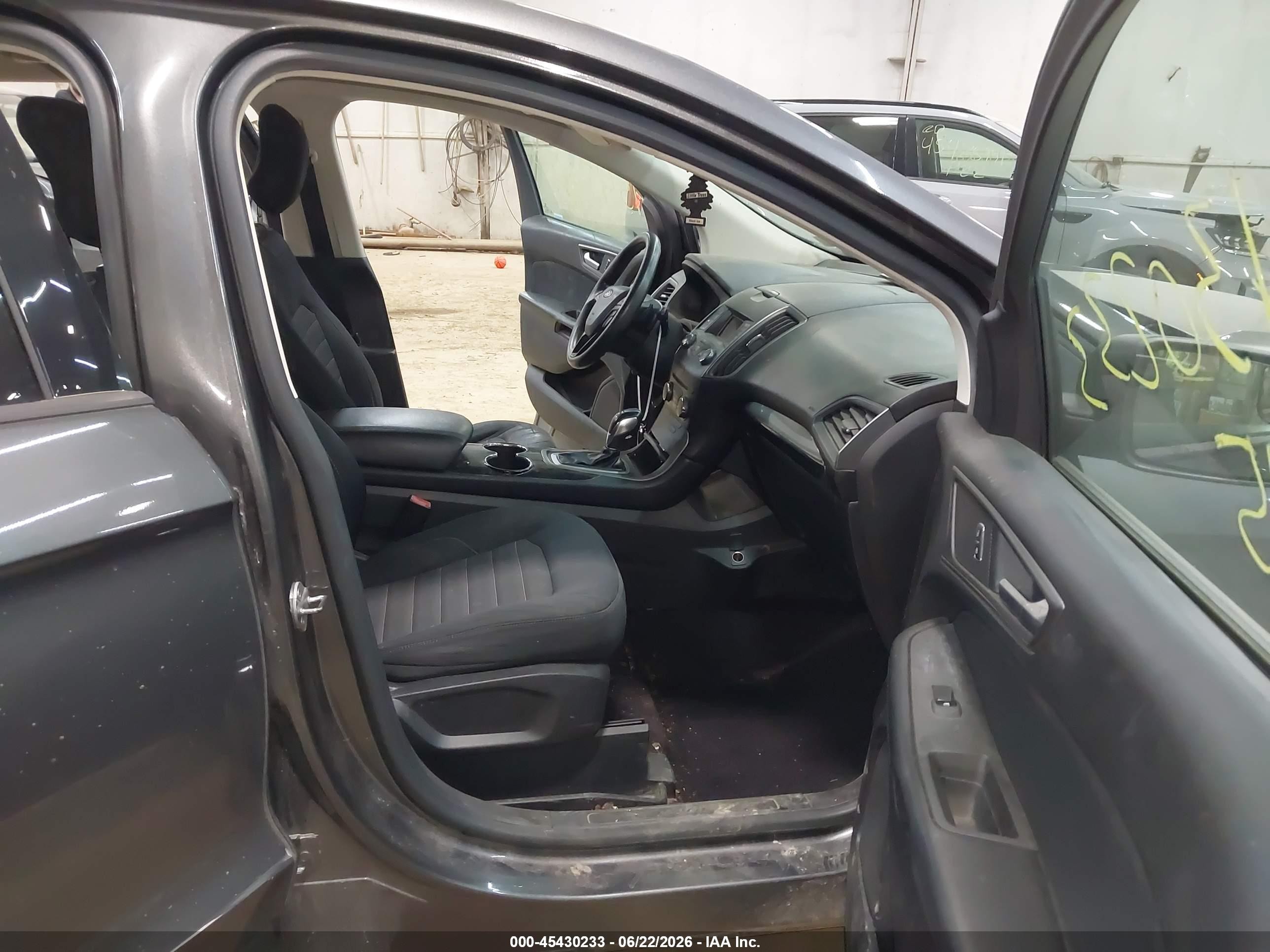 2015 Ford Edge Se Gray vin: 2FMTK4G94FBC15967