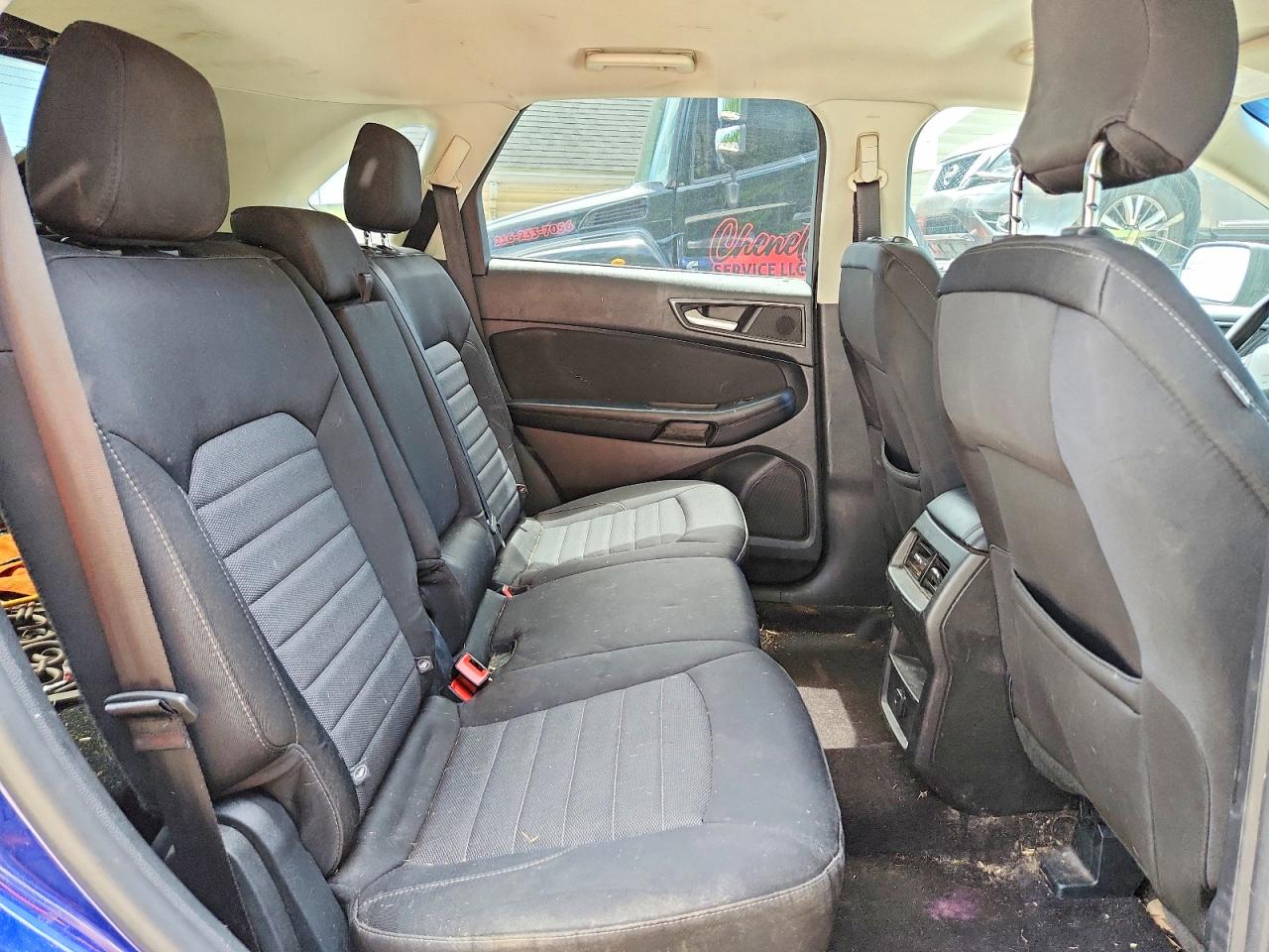 2015 Ford Edge Se Blue vin: 2FMTK4G98FBC40869
