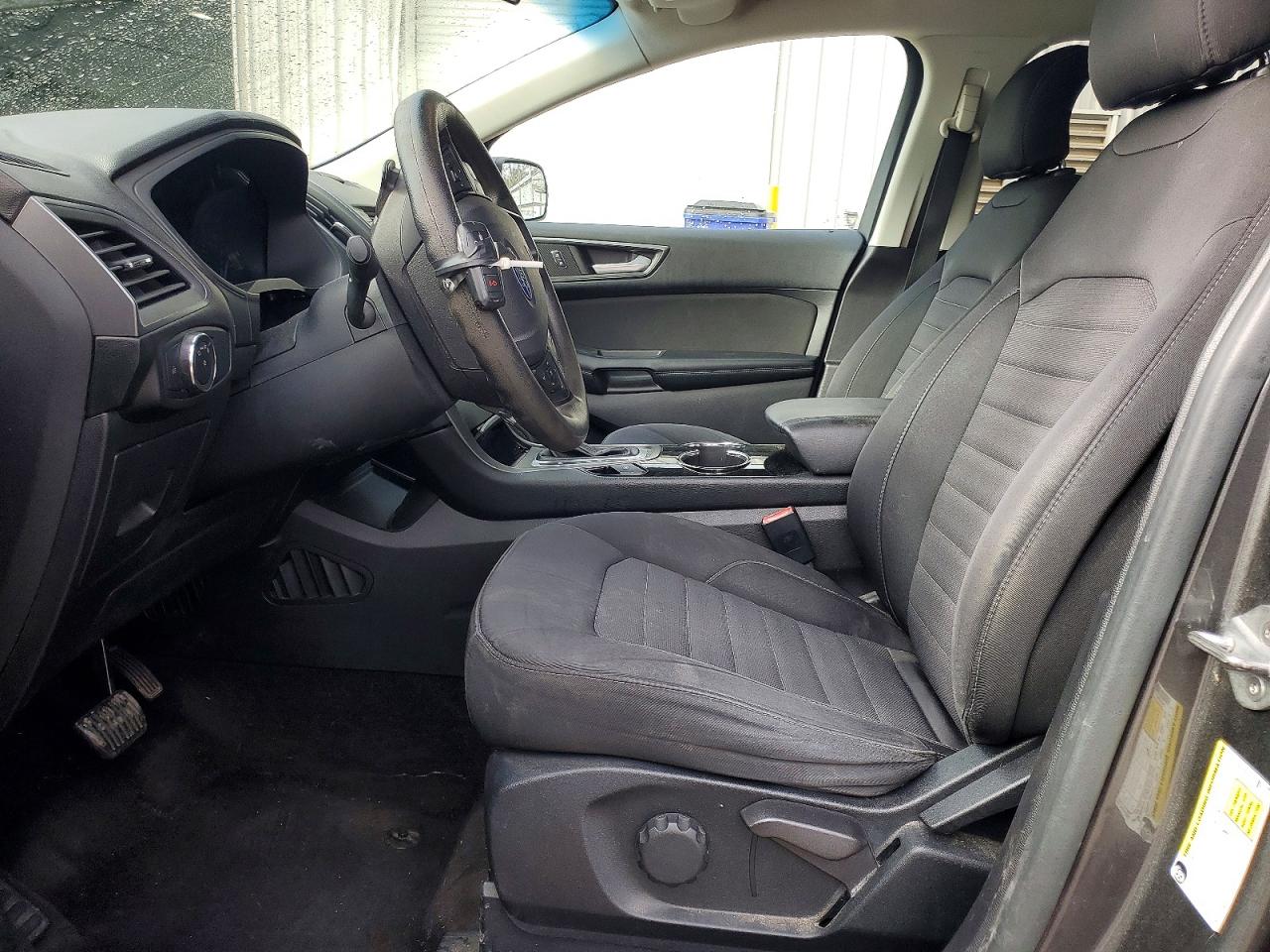 2015 Ford Edge Se Gray vin: 2FMTK4G99FBC13051