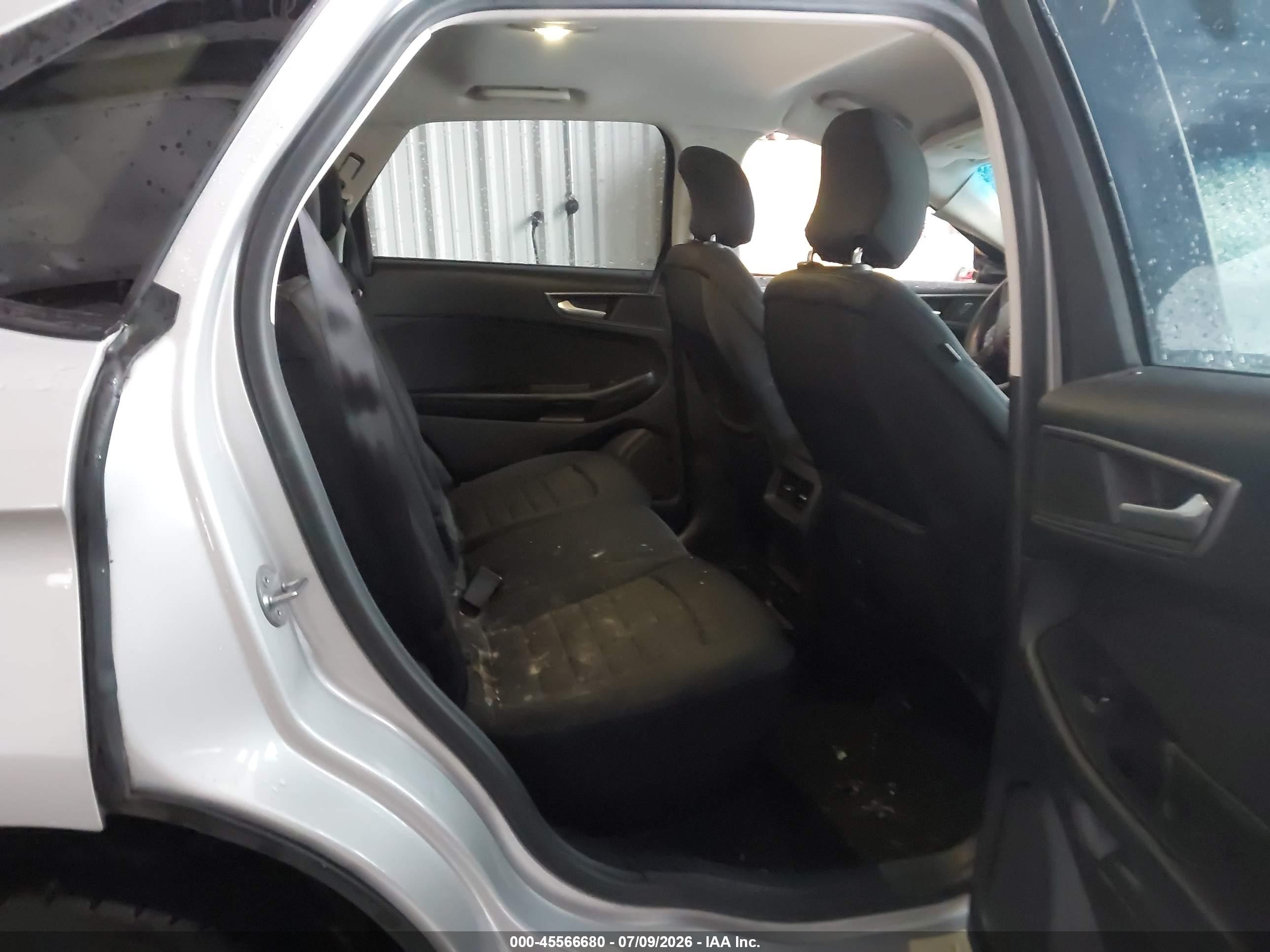 2015 Ford Edge Se Silver vin: 2FMTK4G99FBC18671