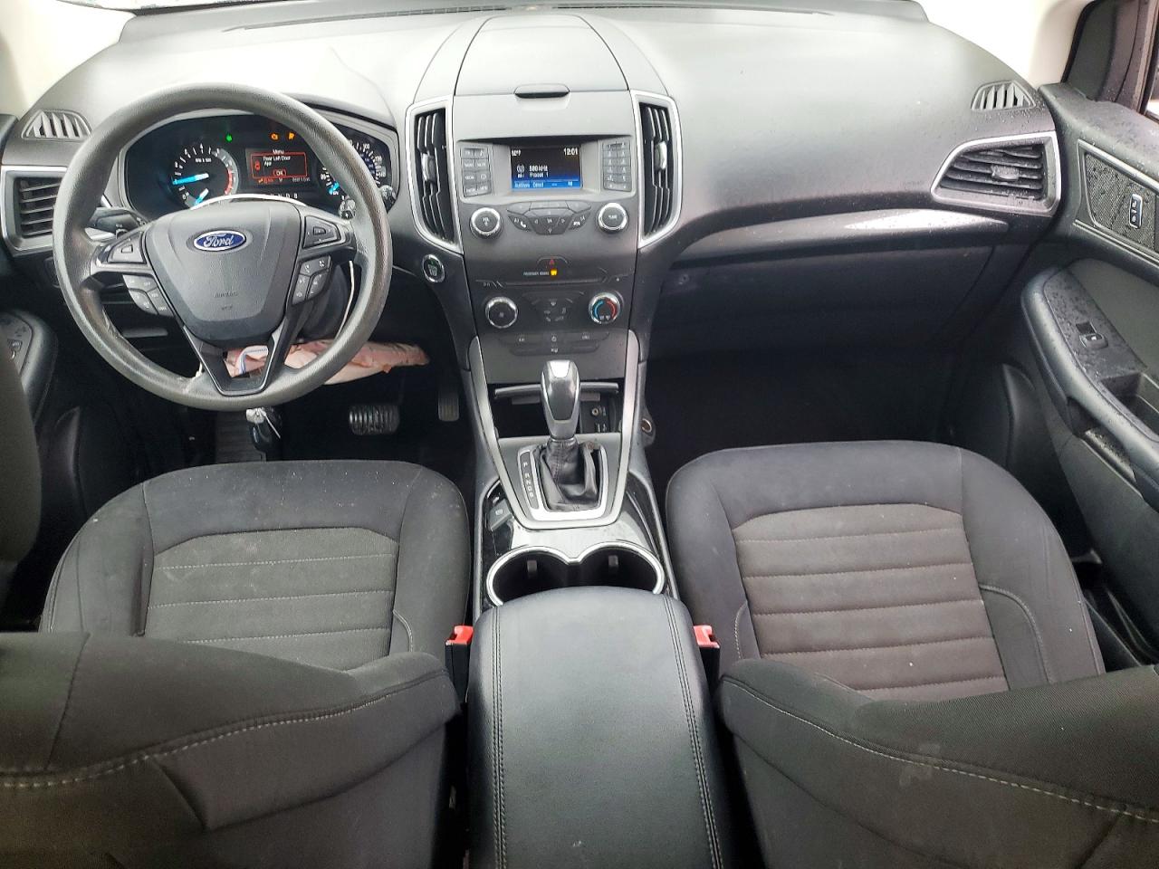 2015 Ford Edge Se White vin: 2FMTK4G9XFBC02852