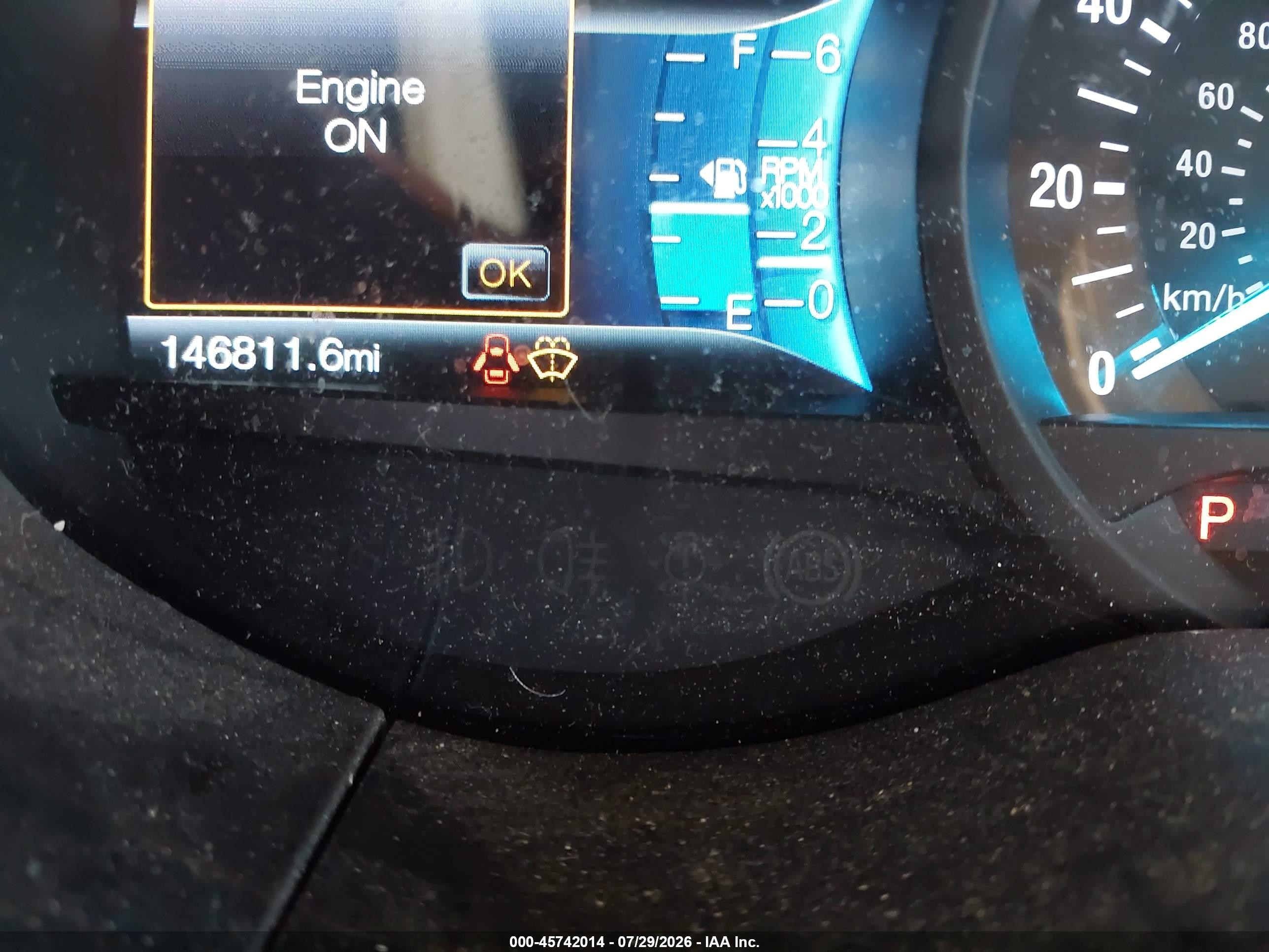 2015 Ford Edge Sel White vin: 2FMTK4J80FBB13629