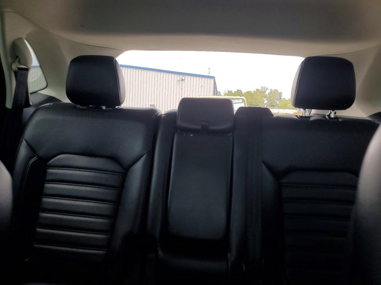 2015 Ford Edge Sel White vin: 2FMTK4J80FBB17065