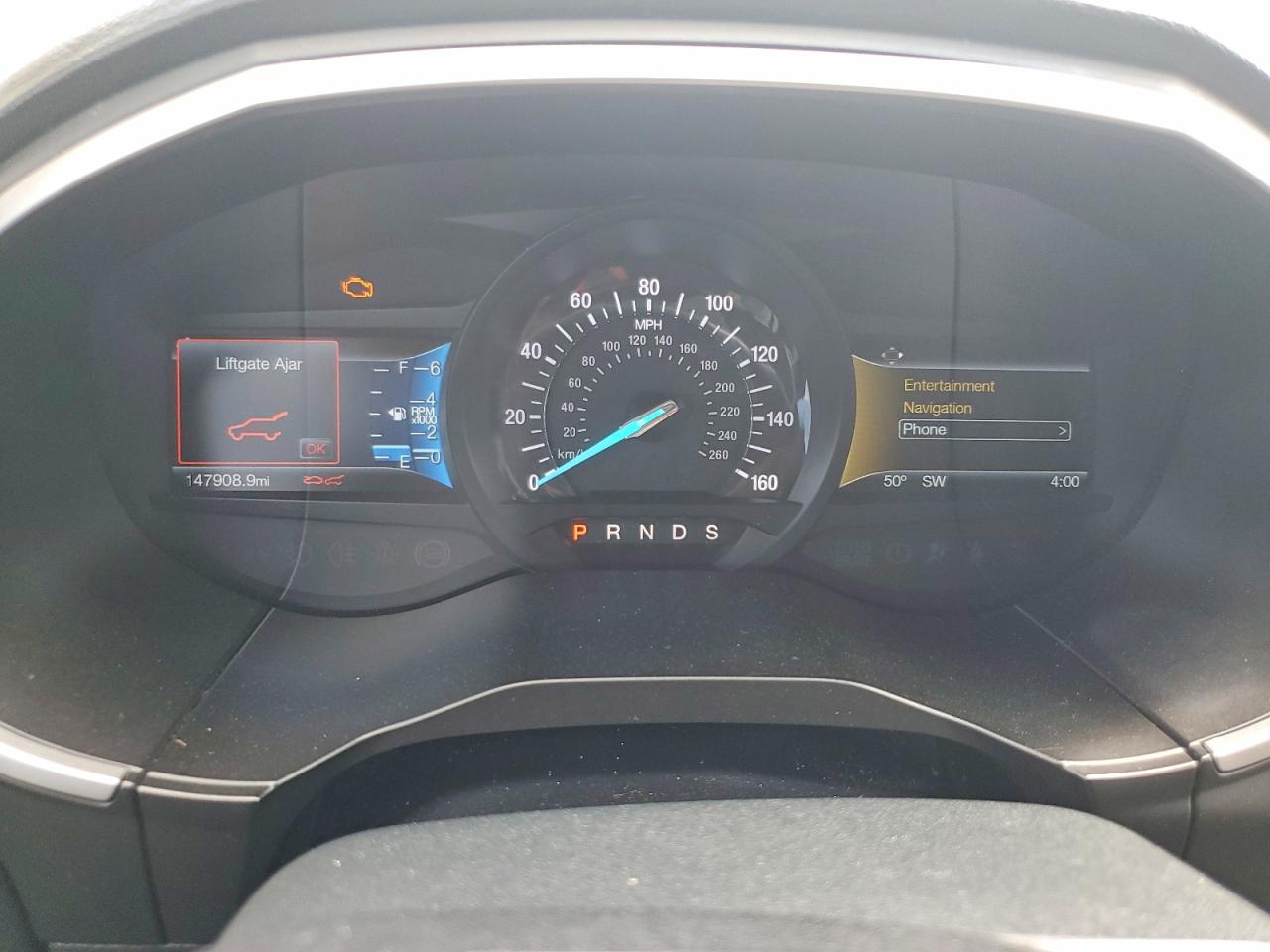 2015 Ford Edge Sel White vin: 2FMTK4J80FBB17065