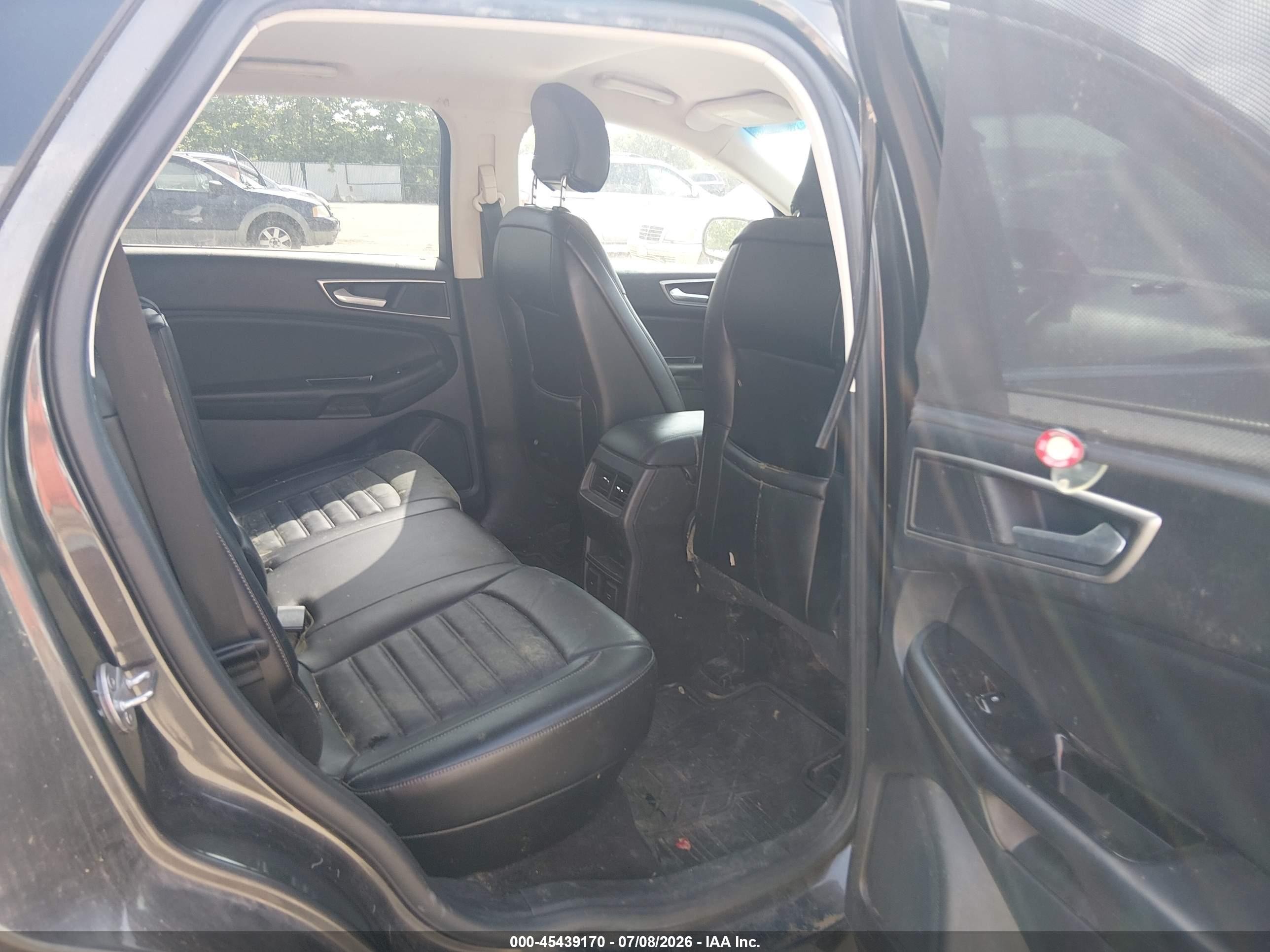 2015 Ford Edge Sel Gray vin: 2FMTK4J80FBB63222