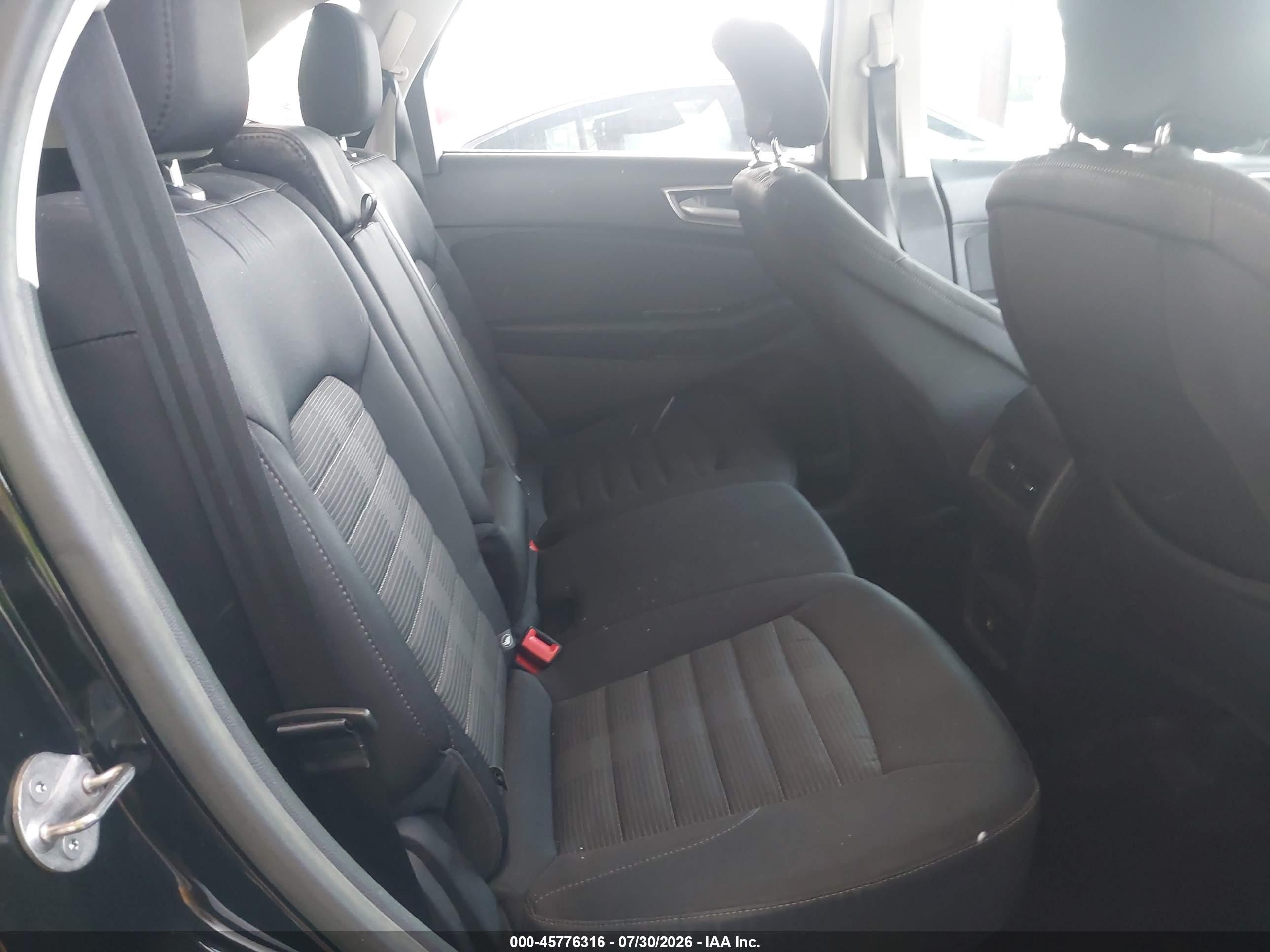 2015 Ford Edge Sel Black vin: 2FMTK4J80FBB97497