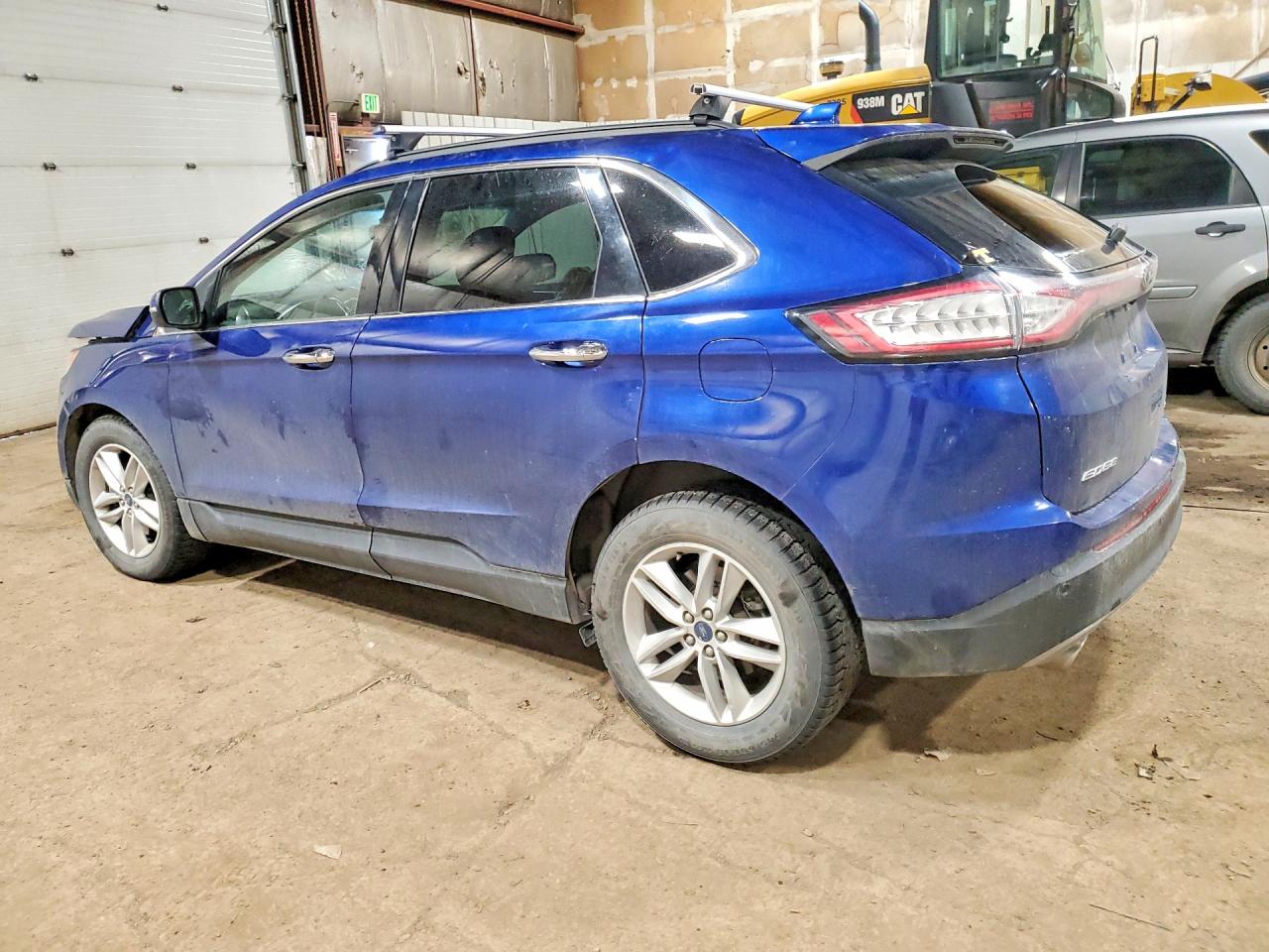 2015 Ford Edge Sel Blue vin: 2FMTK4J80FBC09759