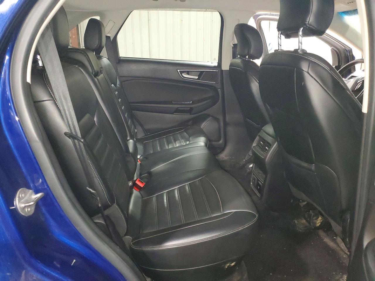 2015 Ford Edge Sel Blue vin: 2FMTK4J80FBC09759