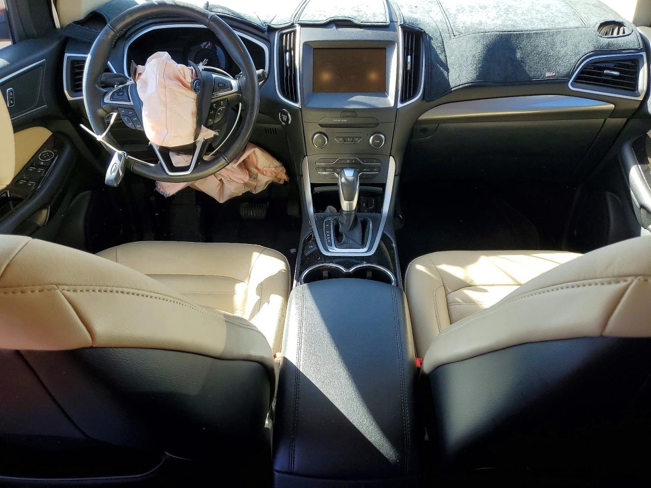 2015 Ford Edge Sel Красный vin: 2FMTK4J80FBC12659