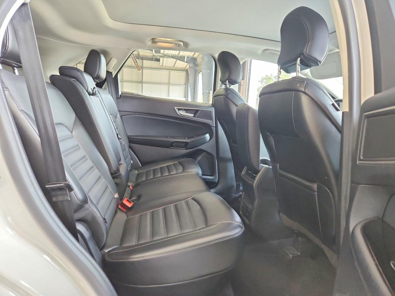 2015 Ford Edge Sel White vin: 2FMTK4J80FBC21698