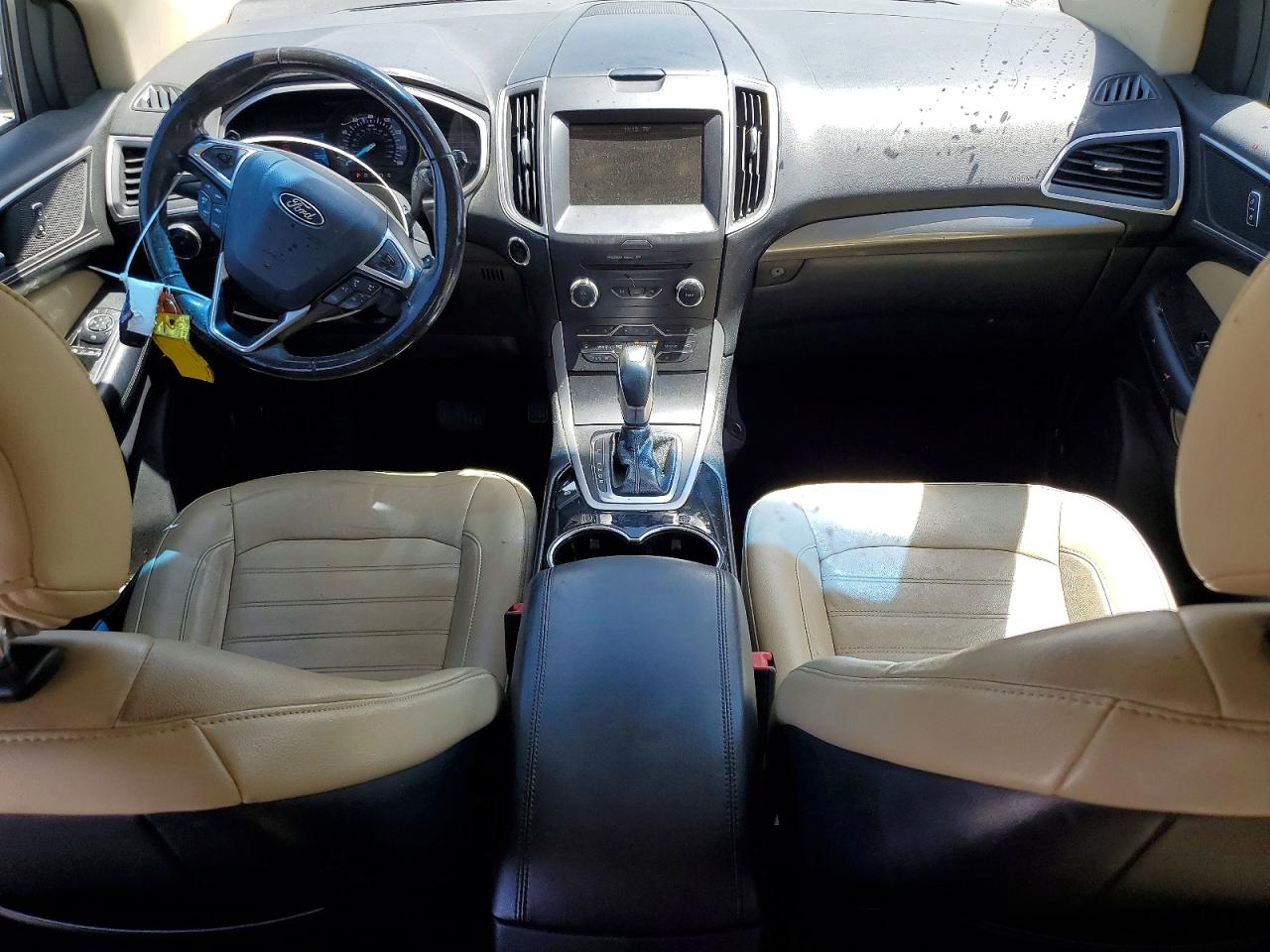 2015 Ford Edge Sel Белый vin: 2FMTK4J81FBB06205