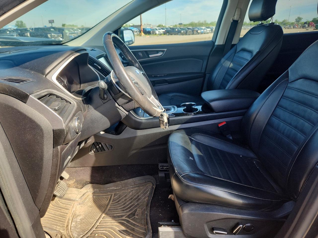 2015 Ford Edge Sel Green vin: 2FMTK4J81FBB65612