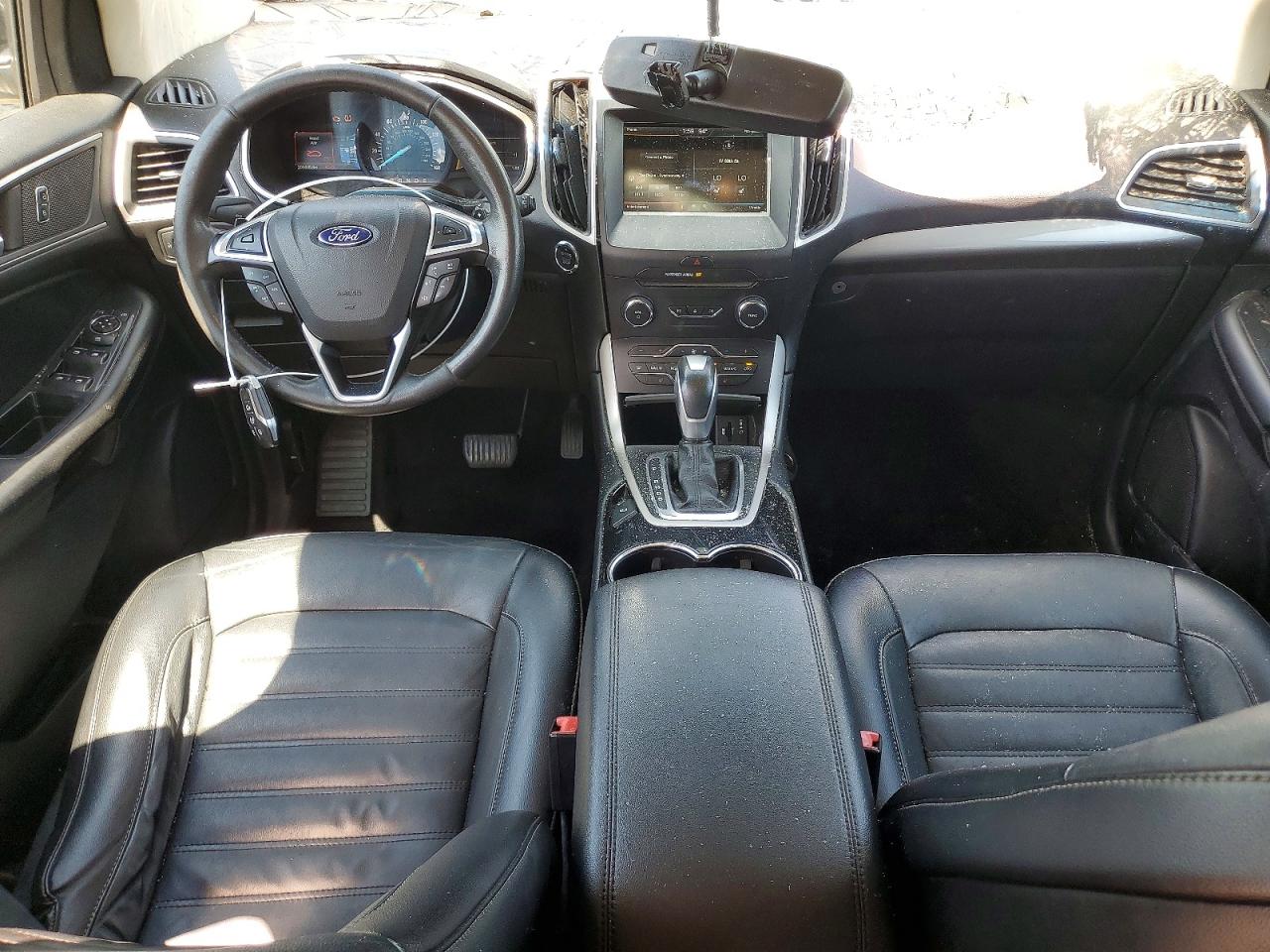 2015 Ford Edge Sel Green vin: 2FMTK4J81FBC02612
