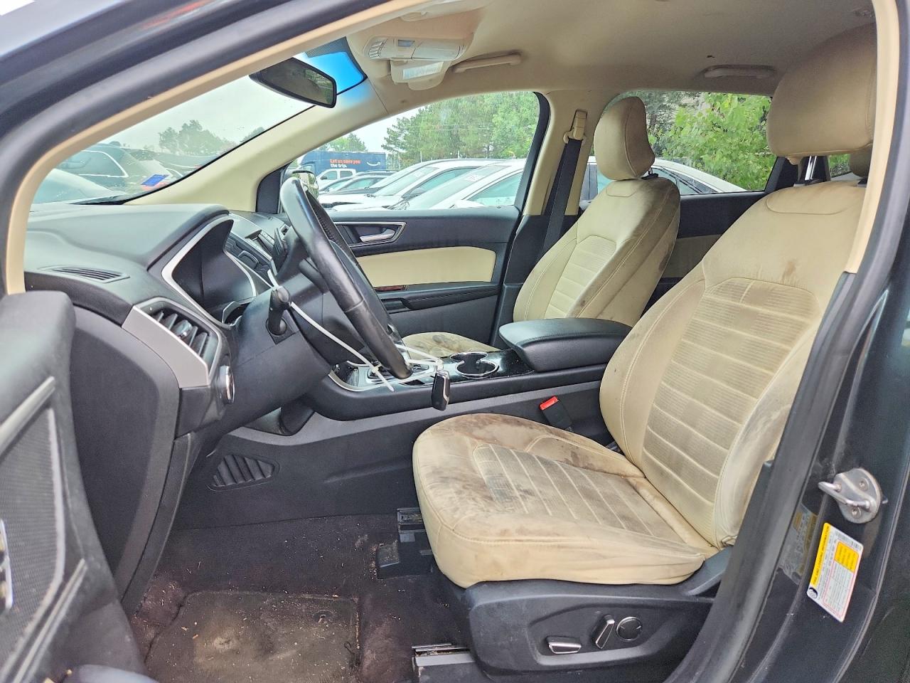 2015 Ford Edge Sel Green vin: 2FMTK4J82FBB78126