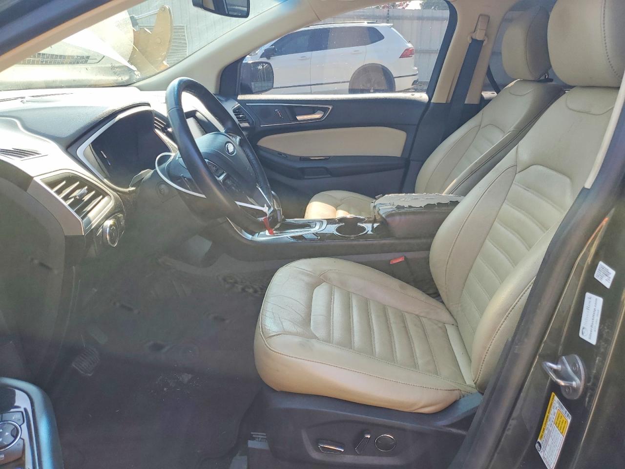 2015 Ford Edge Sel Green vin: 2FMTK4J82FBC09715