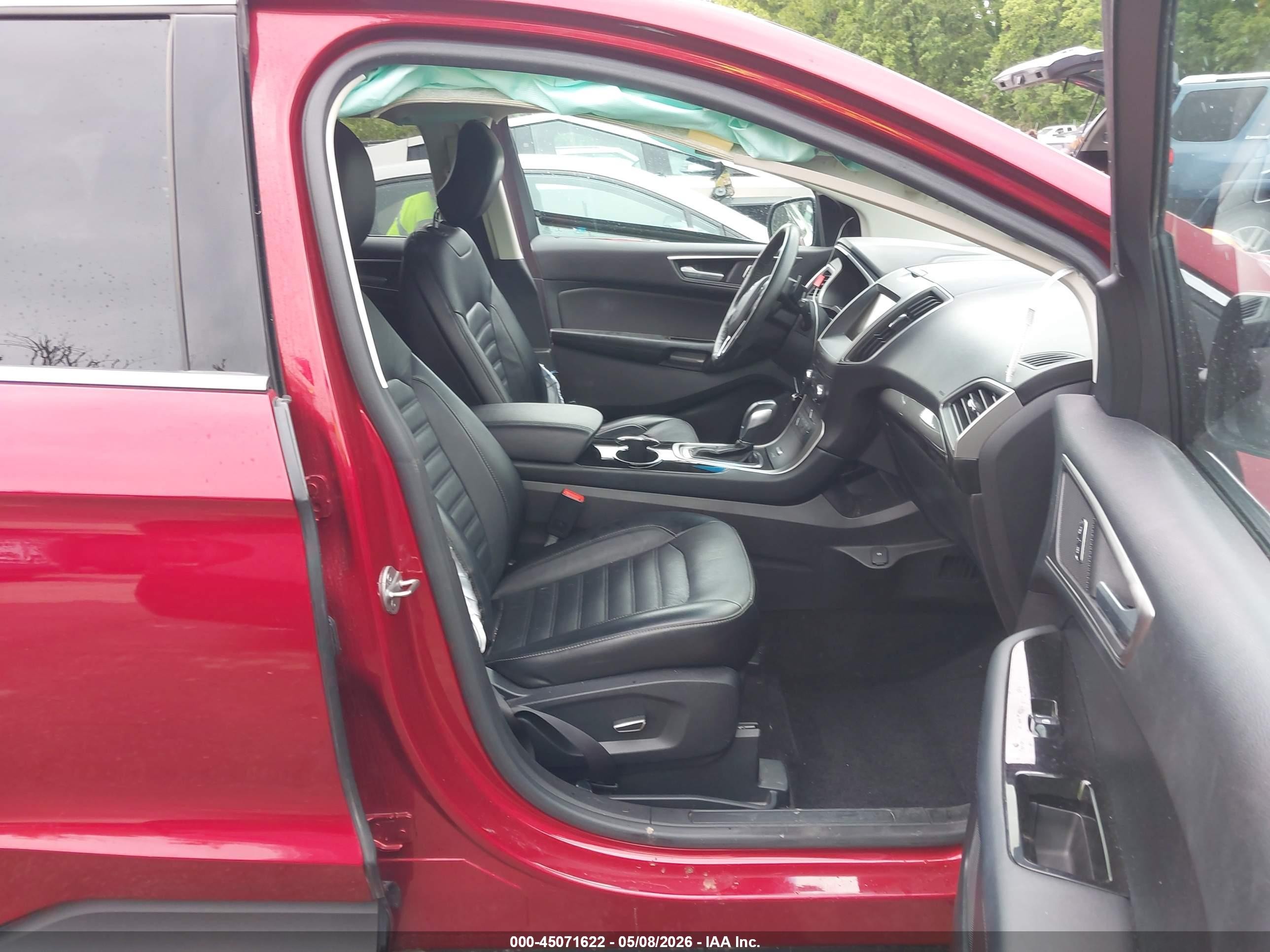 2015 Ford Edge Sel Красный vin: 2FMTK4J83FBB71444