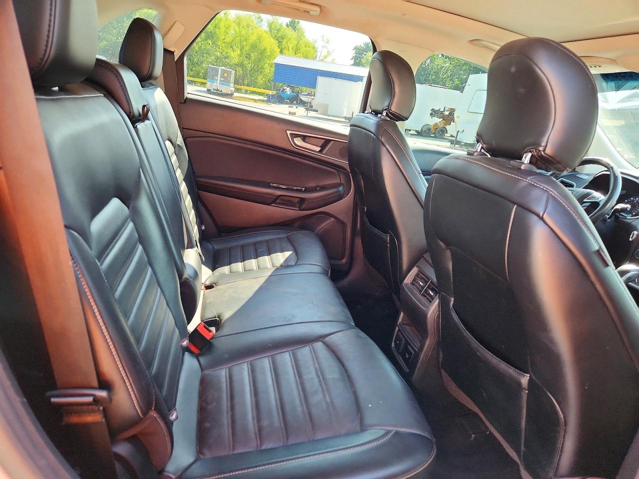 2015 Ford Edge Sel Silver vin: 2FMTK4J83FBB75672