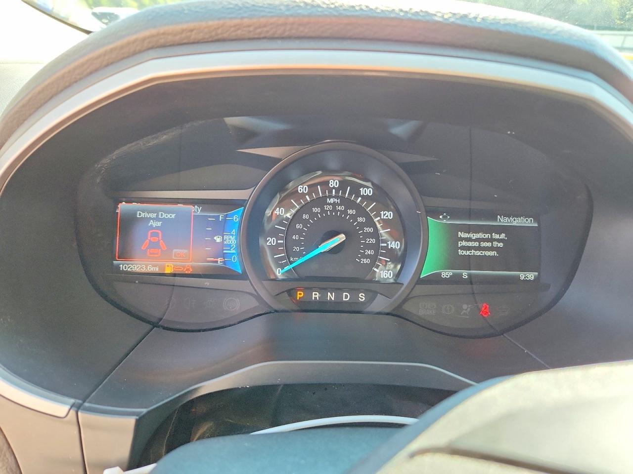 2015 Ford Edge Sel Silver vin: 2FMTK4J83FBB75672