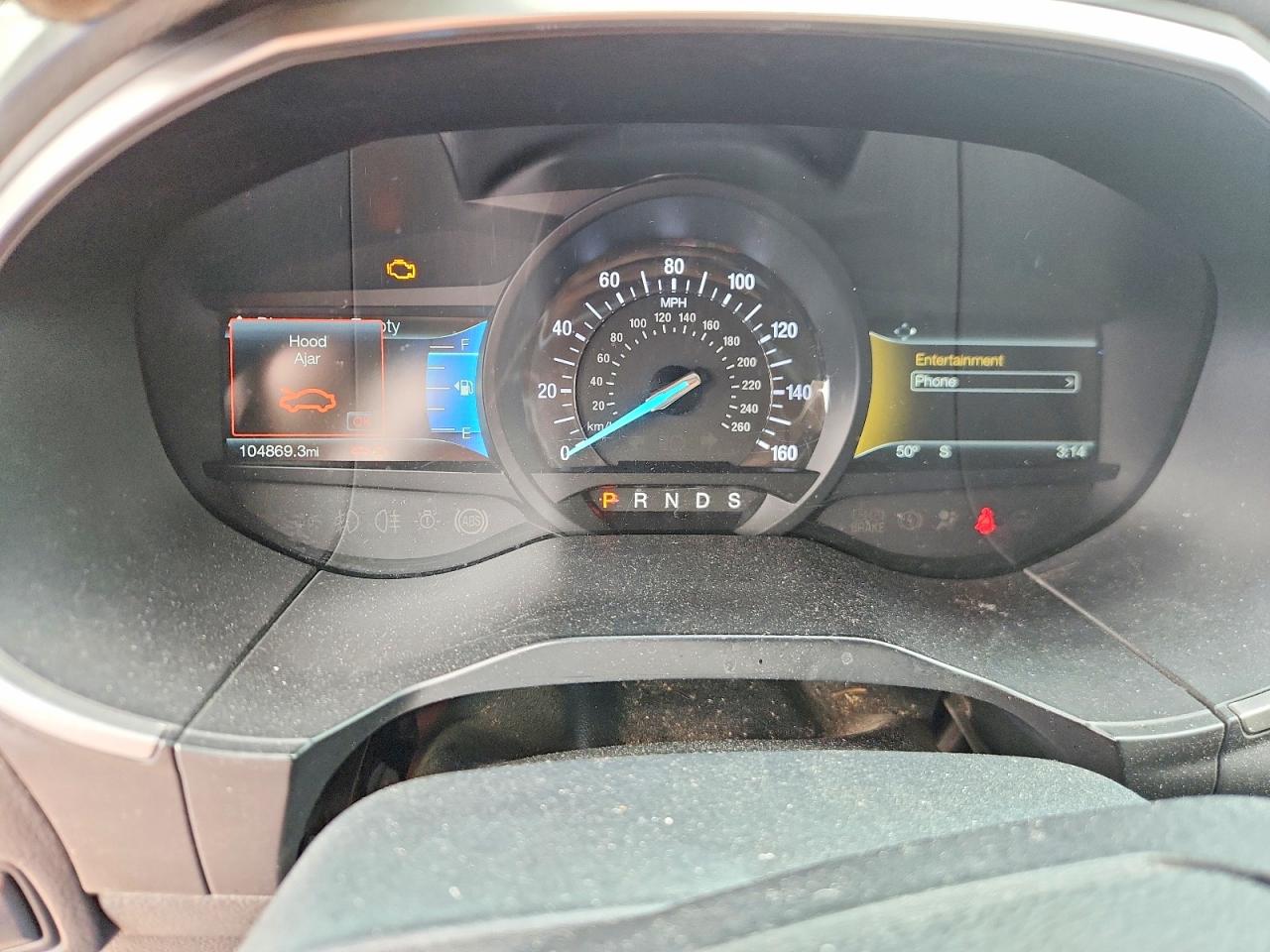 2015 Ford Edge Sel Gray vin: 2FMTK4J84FBB24696
