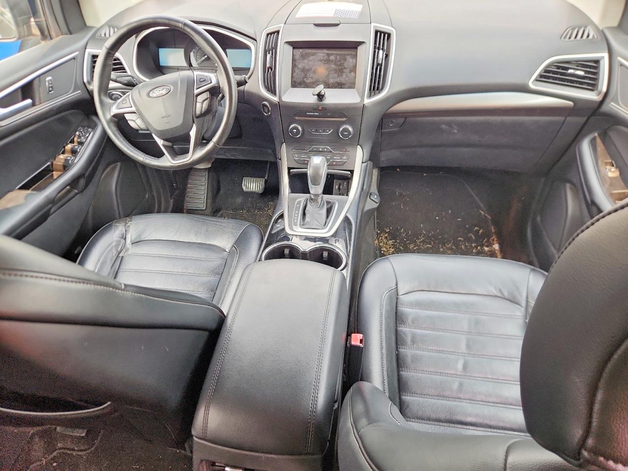 2015 Ford Edge Sel Gray vin: 2FMTK4J84FBB24696