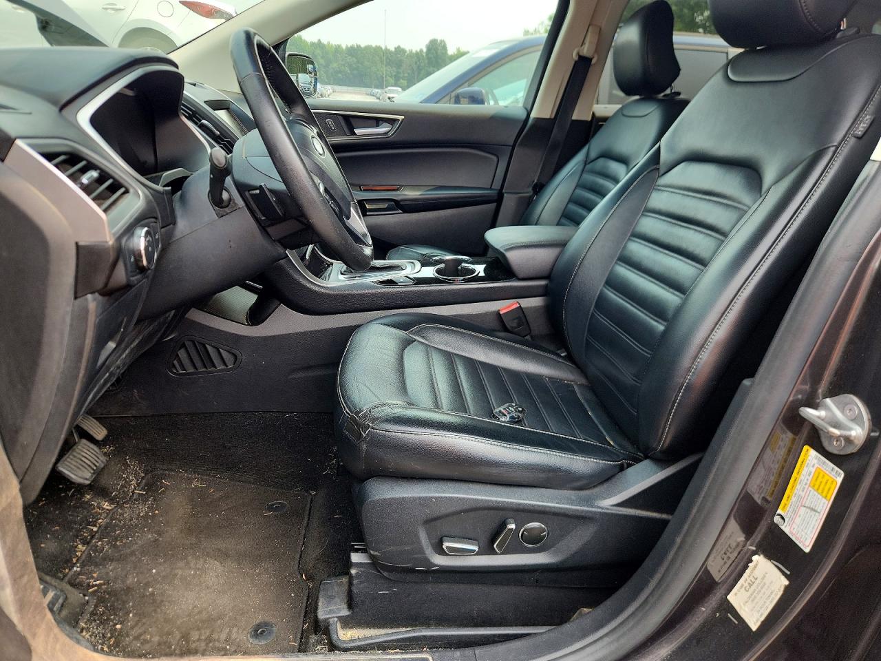 2015 Ford Edge Sel Gray vin: 2FMTK4J84FBB24696