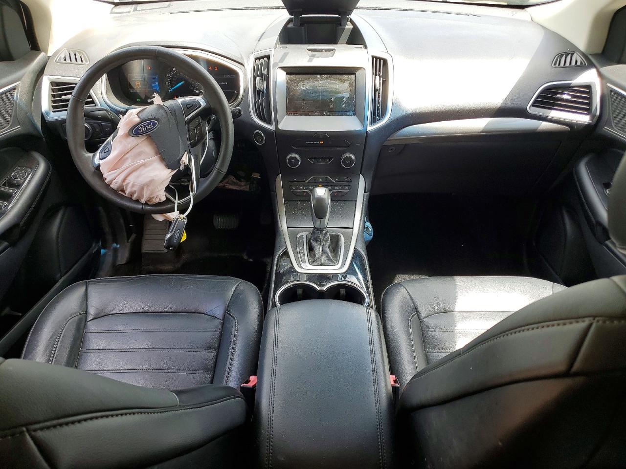2015 Ford Edge Sel Silver vin: 2FMTK4J84FBB63532