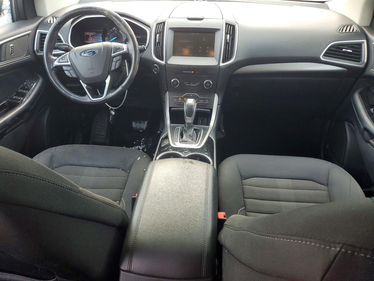 2015 Ford Edge Sel Black vin: 2FMTK4J84FBB83361
